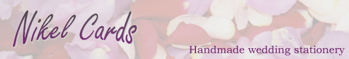 Nikel Cards - High quality handmade wedding stationery